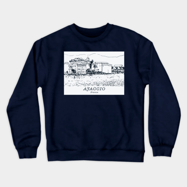 Ajaccio - France Crewneck Sweatshirt by Lakeric