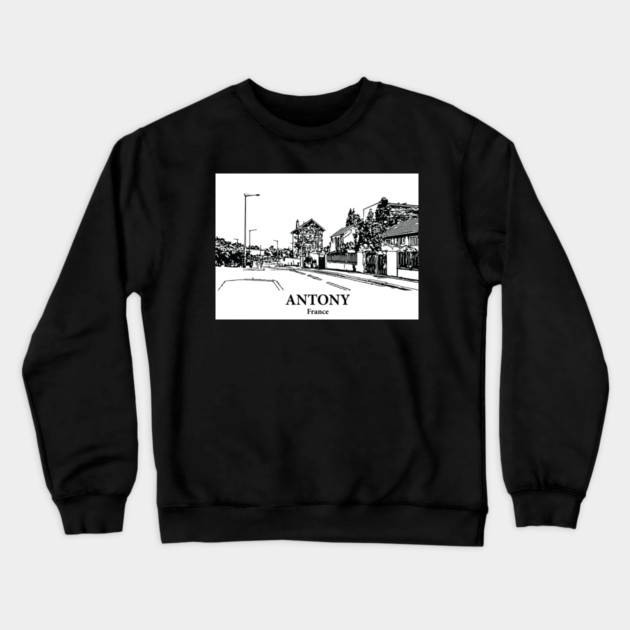 Antony - France Crewneck Sweatshirt by Lakeric