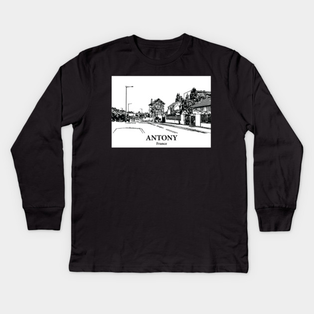 Antony - France Kids Long Sleeve T-Shirt by Lakeric