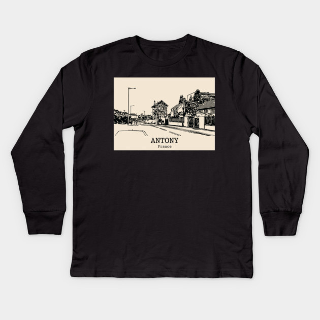Antony - France Kids Long Sleeve T-Shirt by Lakeric