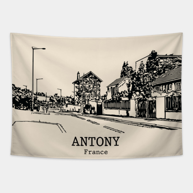 Antony - France Tapestry by Lakeric