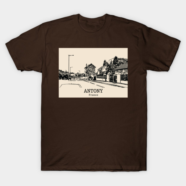 Antony - France T-Shirt by Lakeric