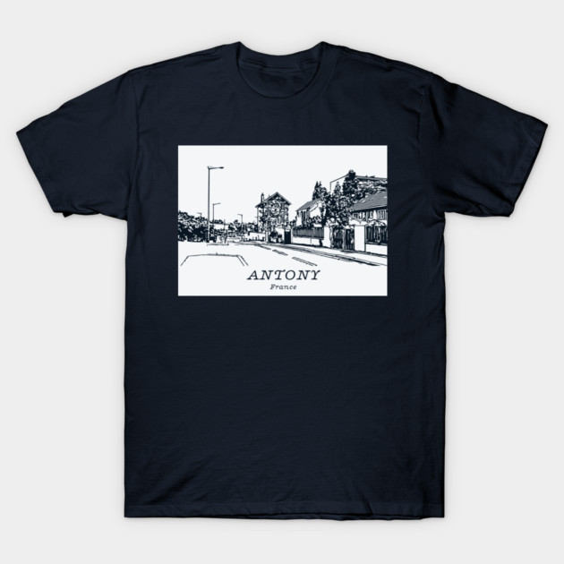 Antony - France T-Shirt by Lakeric