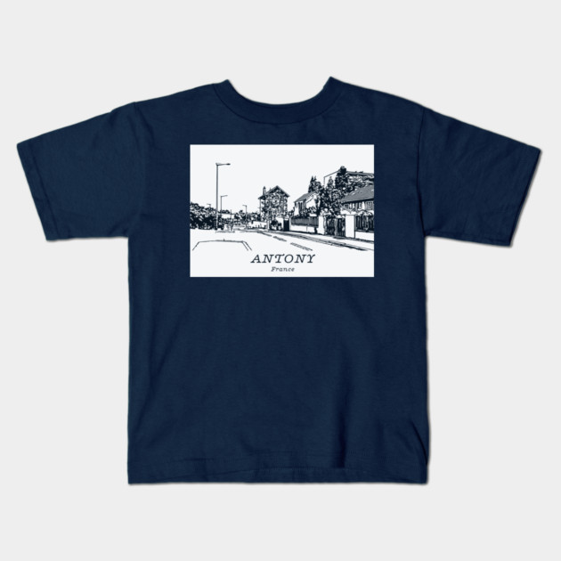 Antony - France Kids T-Shirt by Lakeric