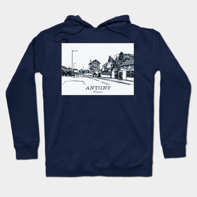 Antony - France Hoodie by Lakeric