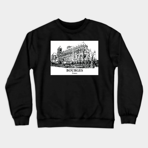 Bourges - France Crewneck Sweatshirt by Lakeric