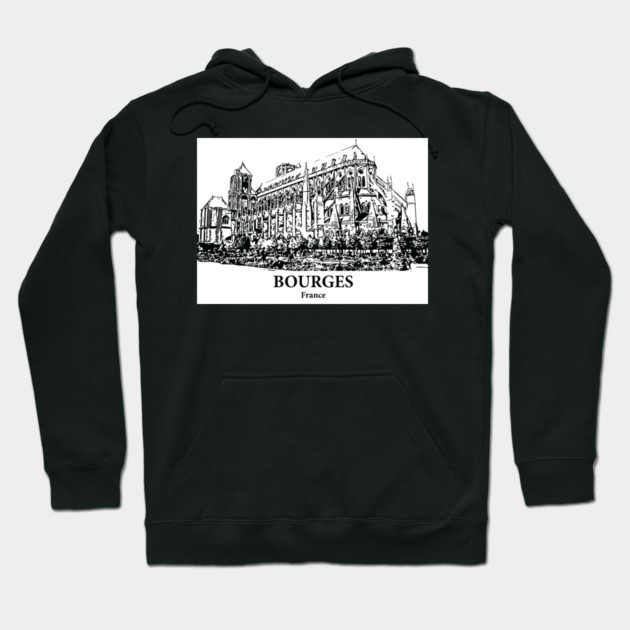Bourges - France Hoodie by Lakeric