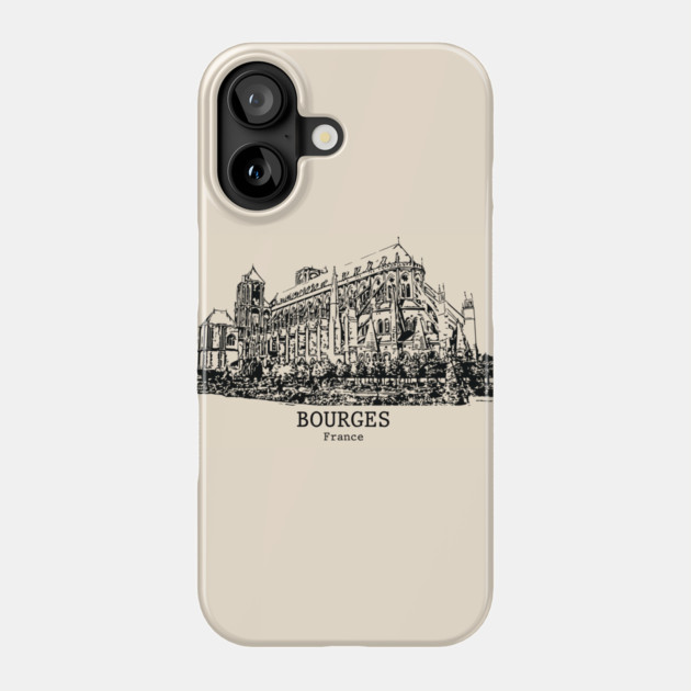 Bourges - France Phone Case by Lakeric