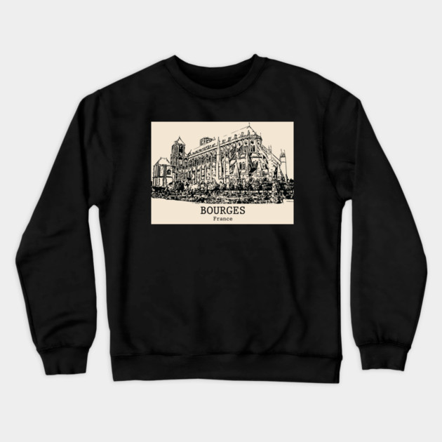 Bourges - France Crewneck Sweatshirt by Lakeric