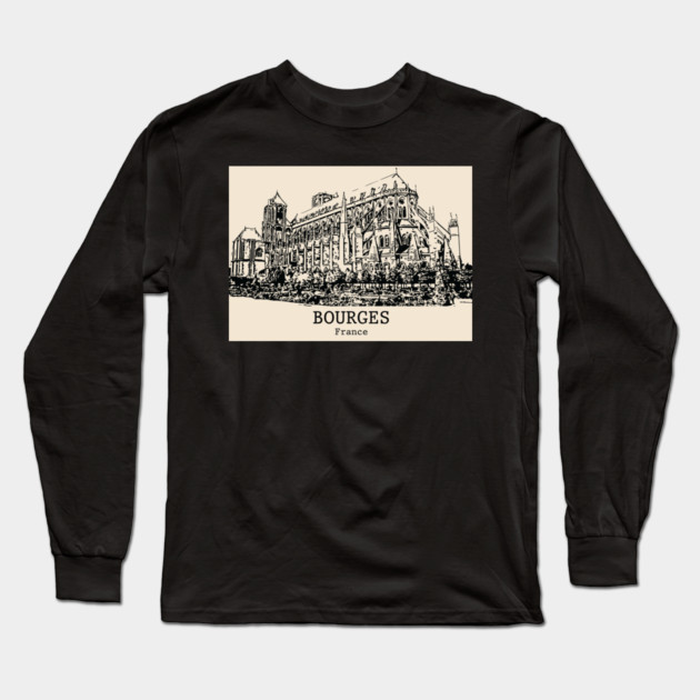 Bourges - France Long Sleeve T-Shirt by Lakeric
