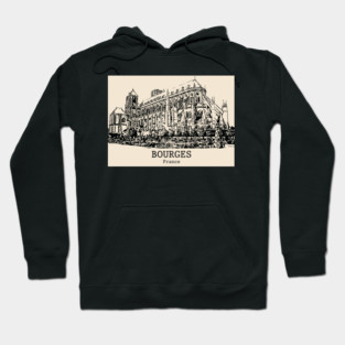 Bourges - France Hoodie