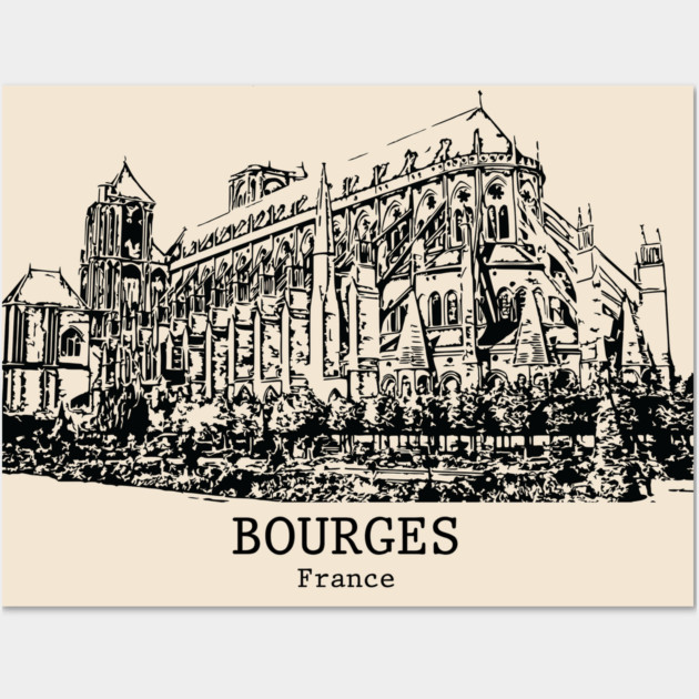 Bourges - France Wall Art by Lakeric