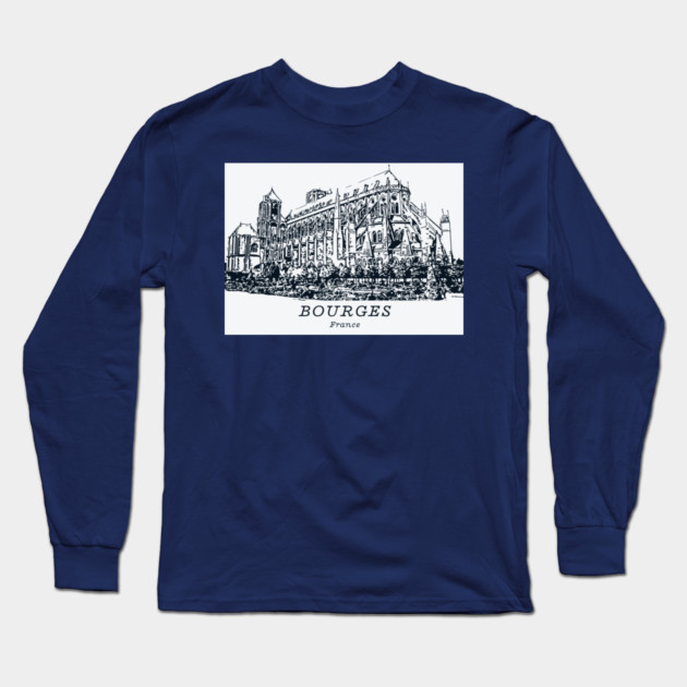 Bourges - France Long Sleeve T-Shirt by Lakeric