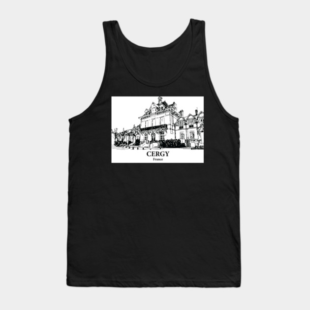 Cergy - France Tank Top by Lakeric