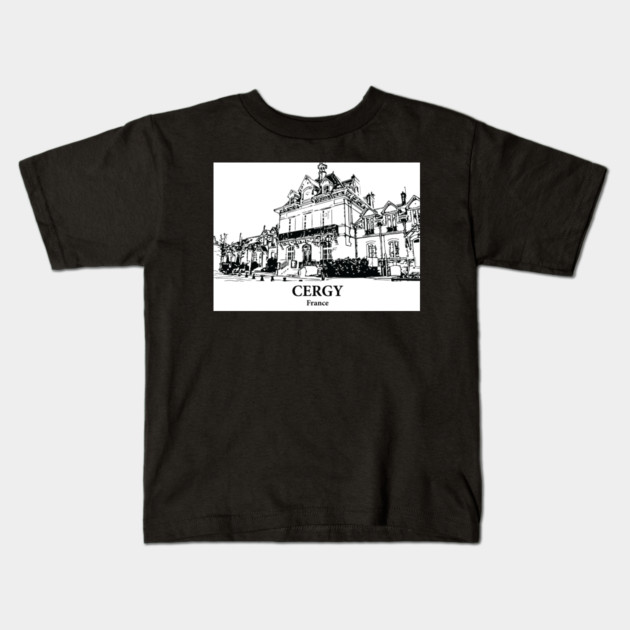 Cergy - France Kids T-Shirt by Lakeric