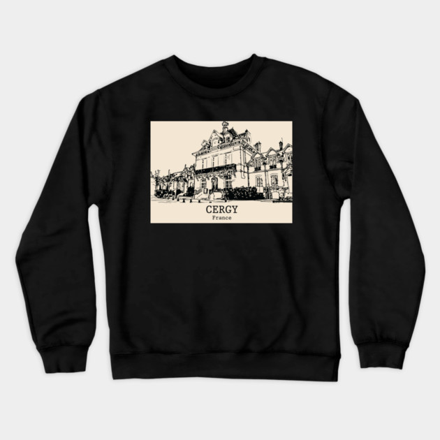 Cergy - France Crewneck Sweatshirt by Lakeric
