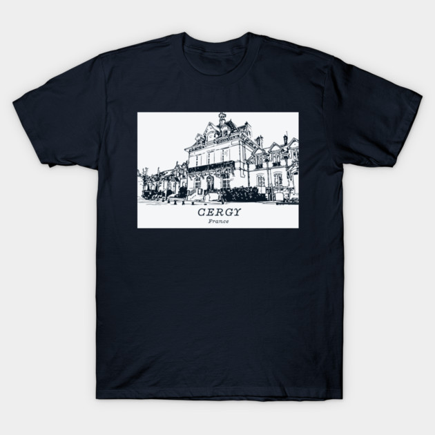 Cergy - France T-Shirt by Lakeric