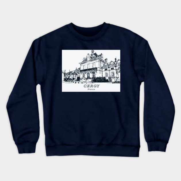 Cergy - France Crewneck Sweatshirt by Lakeric