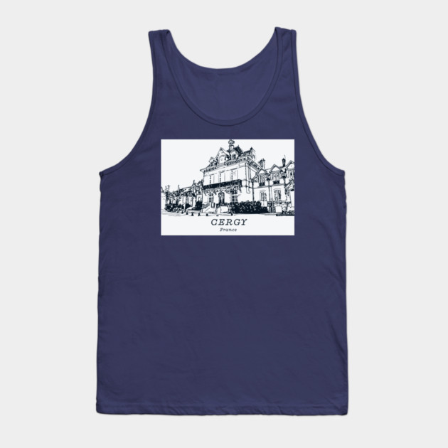 Cergy - France Tank Top by Lakeric