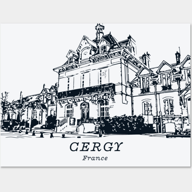 Cergy - France Wall Art by Lakeric