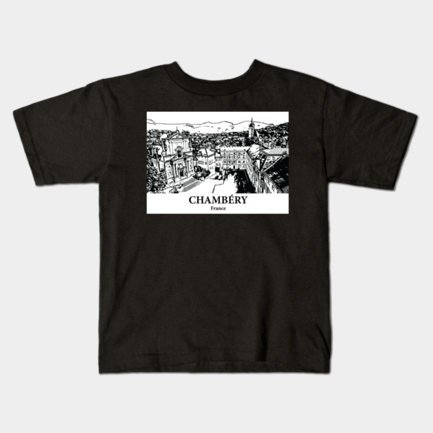 Chambéry - France Kids T-Shirt by Lakeric