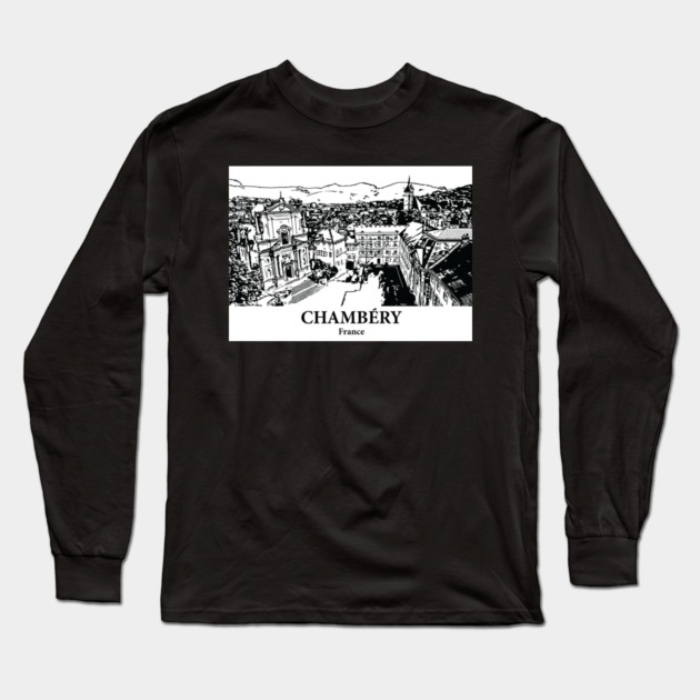 Chambéry - France Long Sleeve T-Shirt by Lakeric