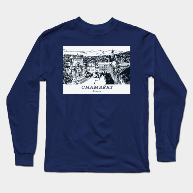 Chambéry - France Long Sleeve T-Shirt by Lakeric