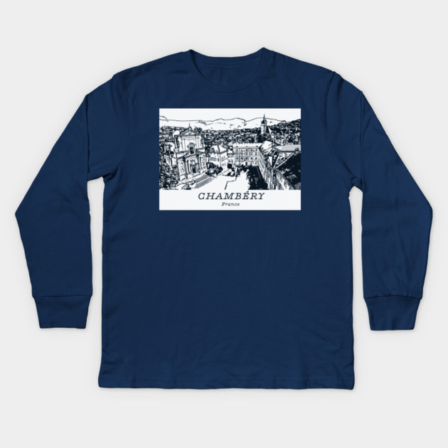 Chambéry - France Kids Long Sleeve T-Shirt by Lakeric