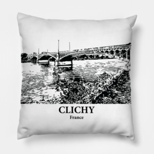 Clichy - France Pillow
