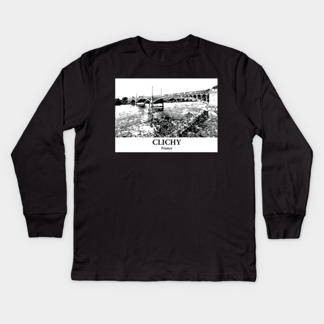 Clichy - France Kids Long Sleeve T-Shirt by Lakeric