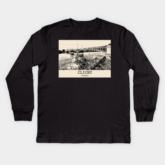 Clichy - France Kids Long Sleeve T-Shirt by Lakeric