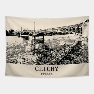 Clichy - France Tapestry