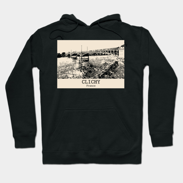Clichy - France Hoodie by Lakeric