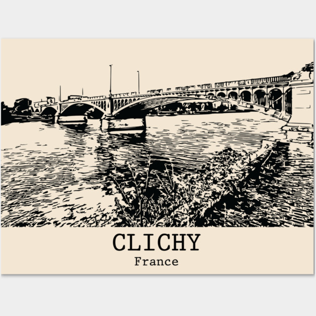 Clichy - France Wall Art by Lakeric