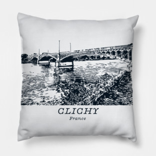 Clichy - France Pillow