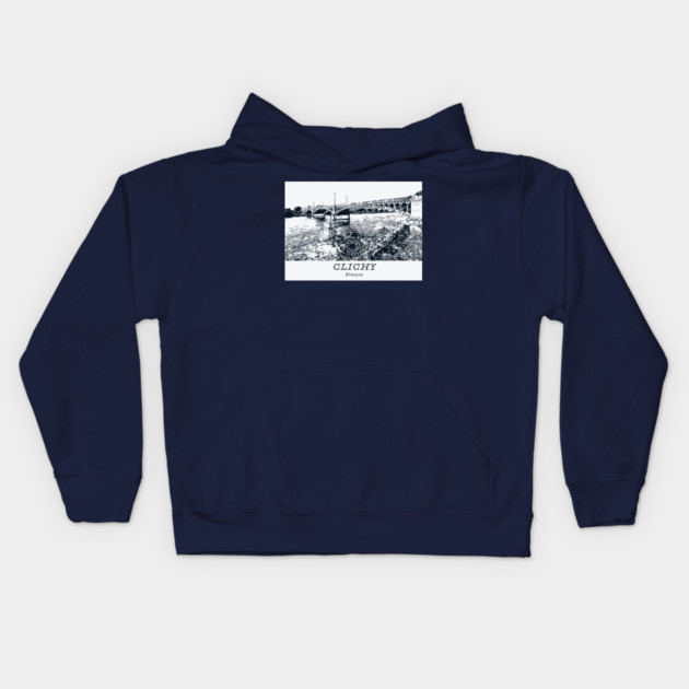 Clichy - France Kids Hoodie by Lakeric