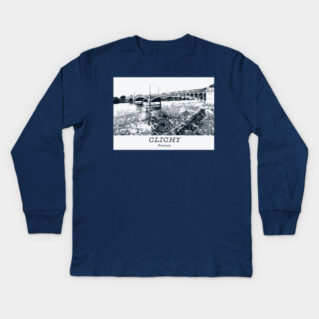 Clichy - France Kids Long Sleeve T-Shirt by Lakeric