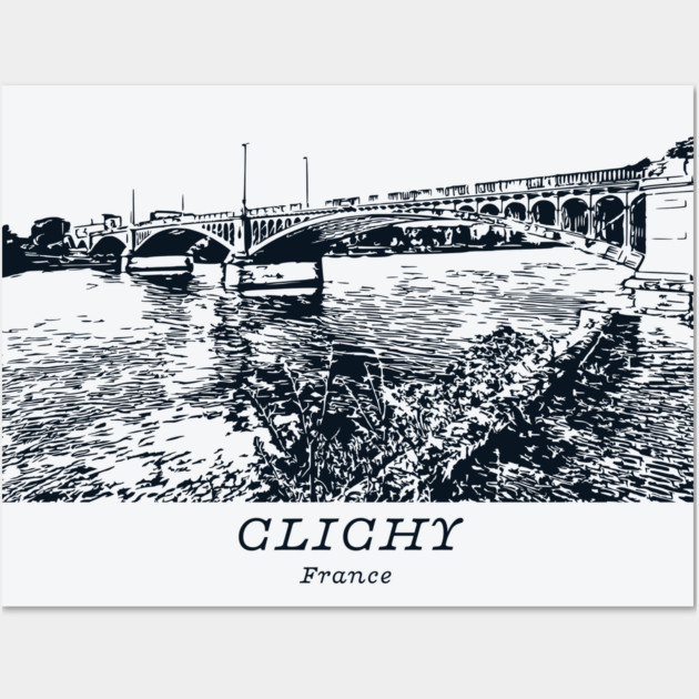 Clichy - France Wall Art by Lakeric