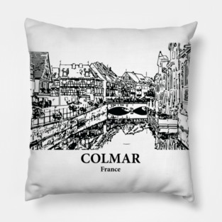 Colmar - France Pillow