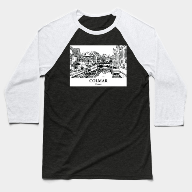 Colmar - France Baseball T-Shirt by Lakeric