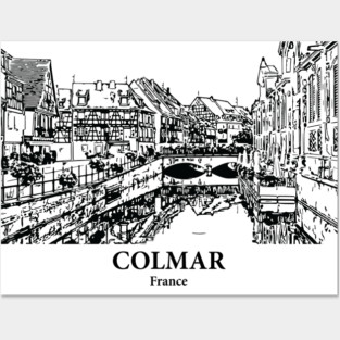 Colmar - France Posters and Art