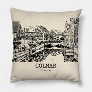 Colmar - France Pillow