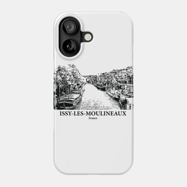 Issy-les-Moulineaux - France Phone Case by Lakeric