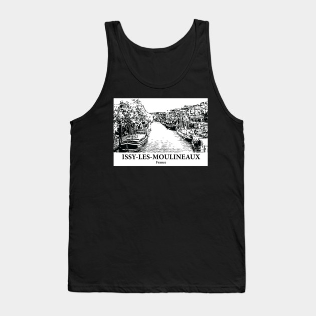 Issy-les-Moulineaux - France Tank Top by Lakeric