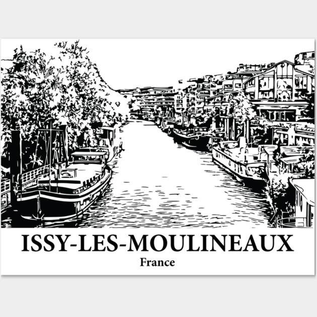 Issy-les-Moulineaux - France Wall Art by Lakeric