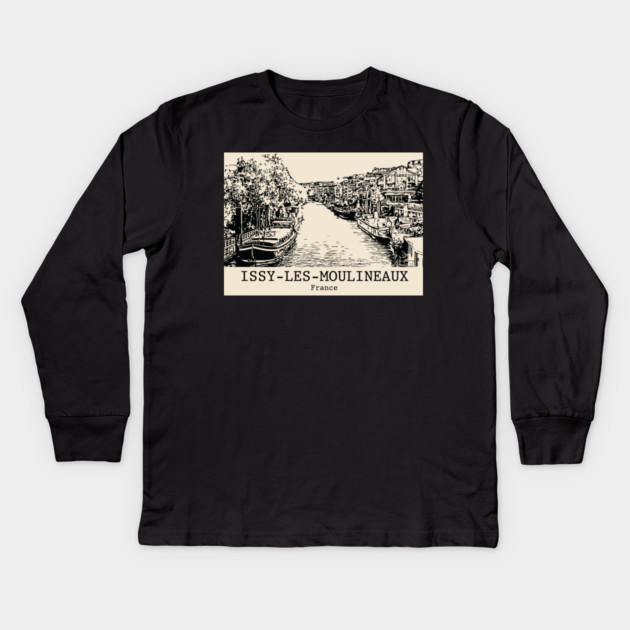 Issy-les-Moulineaux - France Kids Long Sleeve T-Shirt by Lakeric