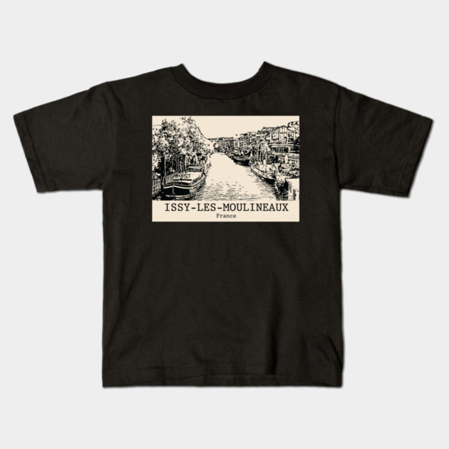 Issy-les-Moulineaux - France Kids T-Shirt by Lakeric