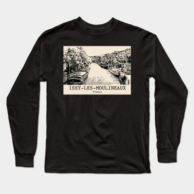 Issy-les-Moulineaux - France Long Sleeve T-Shirt by Lakeric