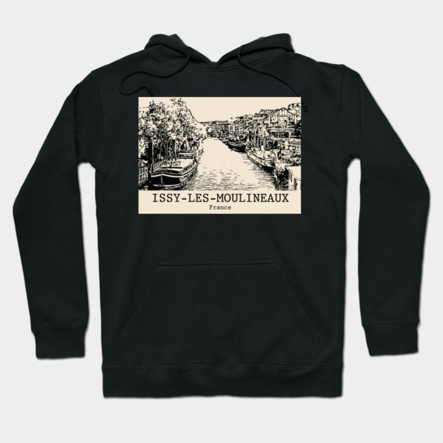 Issy-les-Moulineaux - France Hoodie by Lakeric