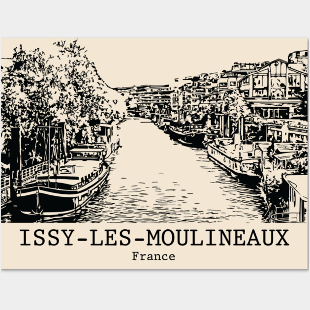Issy-les-Moulineaux - France Wall Art by Lakeric